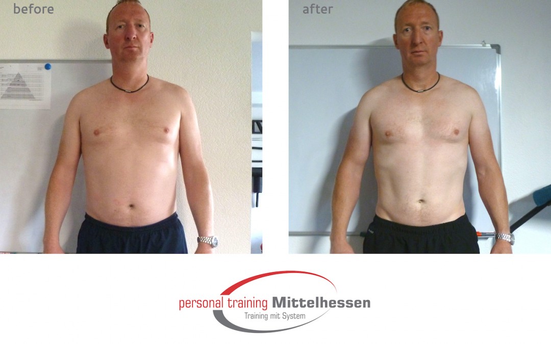 In 4 Monaten 8,8% Körperfett reduzieren