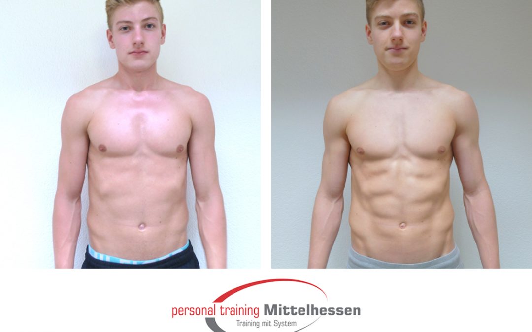 Muskeln aufbauen: Ergebnis von Julian Sch