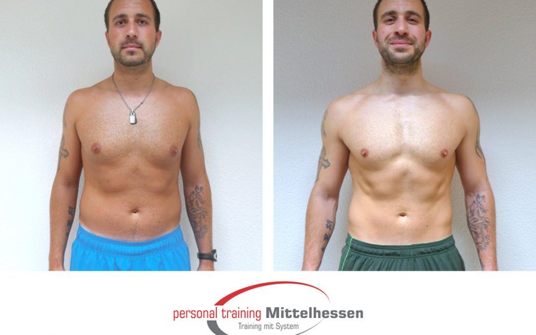 Muskeln aufbauen: Ergebnis von Chris V